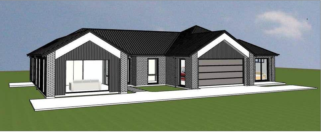 Consent Drawing for New Dwelling – 109A Lowes Road, Rolleston, Canterbury, 7614, NZL